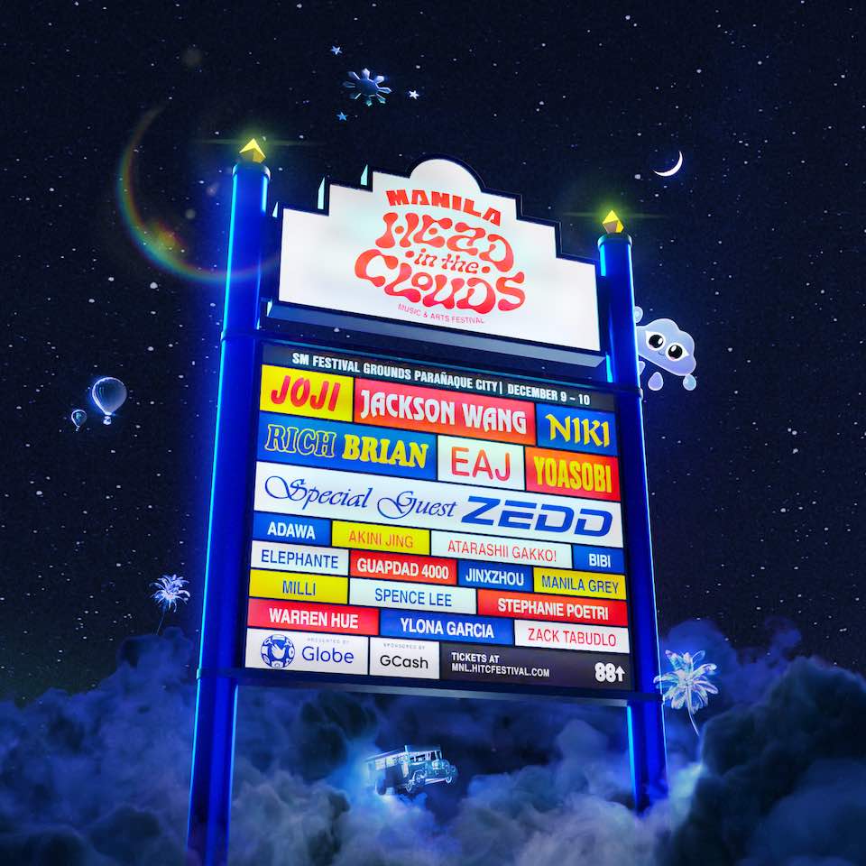 88rising & Live MNL announce 'Head In The Clouds Festival