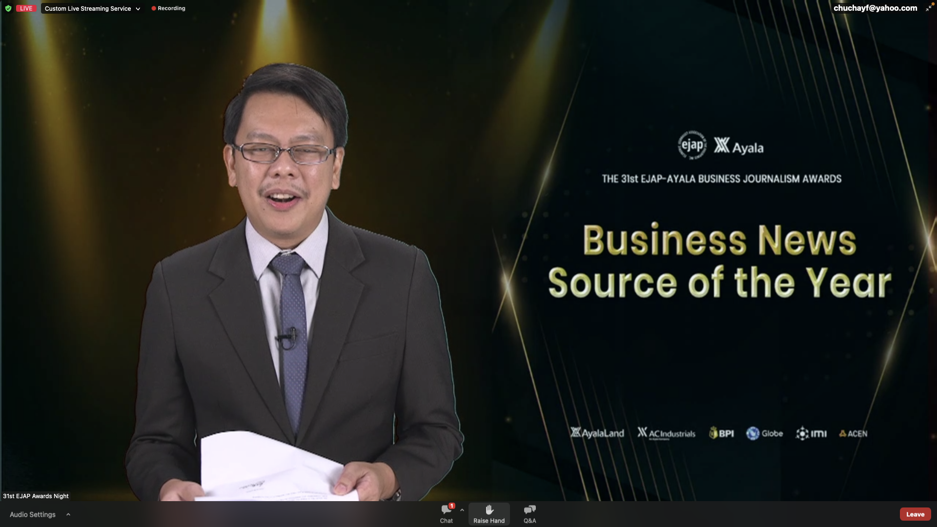 BusinessMirror is EJAP Business News Source for 5th year in a row