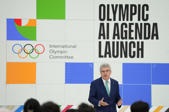 Olympic organizers unveil strategy for using artificial intelligence in sports
