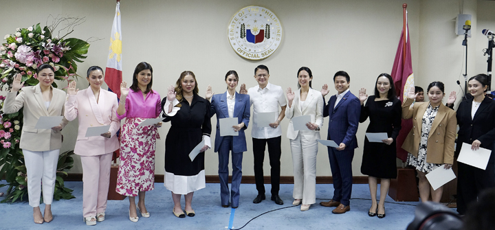 Heart Evangelista leads new officers of Senate Spouses Foundation